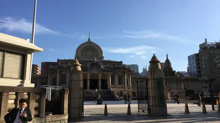築地本願寺に到着