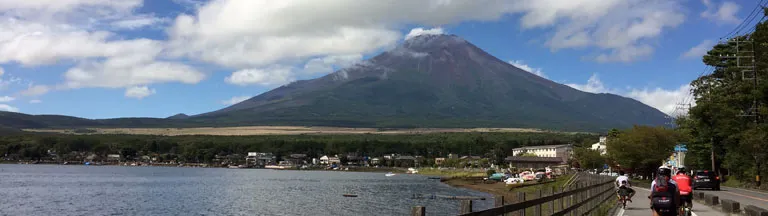 富士山ロングライドあらため山中湖サイクリング 山梨県サイクリング