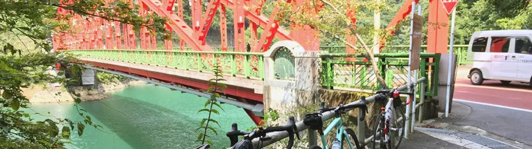 奥多摩湖への道 東京都サイクリング