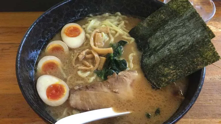 横濱家のラーメン