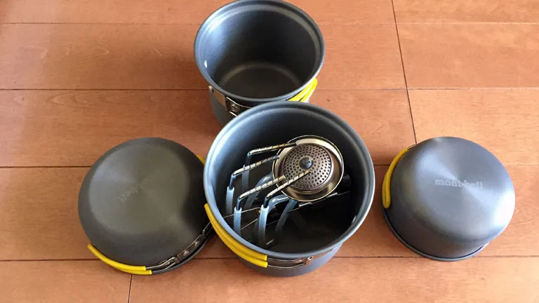 クッカーにバーナーが入った