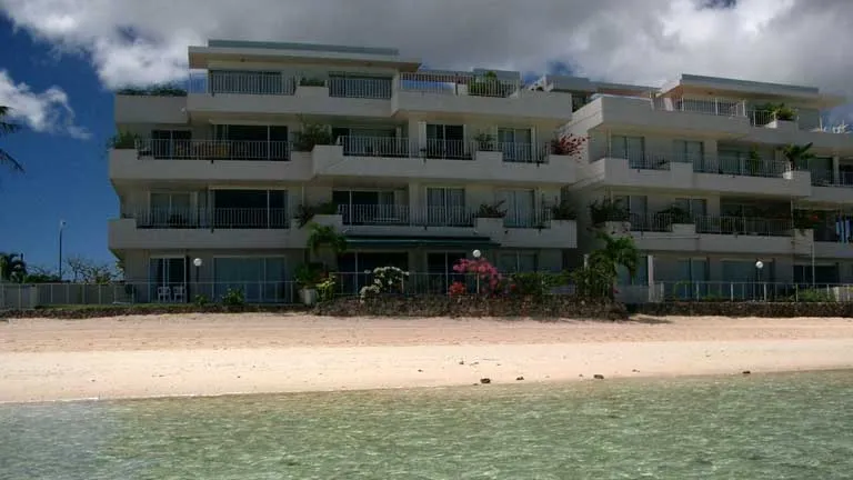 コンドミニアムは海の前